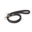 IDC Color & Gray gumierte Leine, 14 mm x 1,8 m mit Schlaufe, Schwarz-Grau