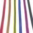 IDC Color & Gray gumierte Leine, 20 mm x 15 m ohne Schlaufe, Orange-Grau