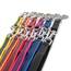IDC Color & Gray verstellbare Leine mit Doppelkarabiner, 20 mm x 2,2 m, Rot-Grau