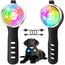 1-Stück Hundelicht for für Nächtliche Spaziergänge, Tubasion Verbesserte 8 Modi Leuchtanhänger Hund Aufladbar, IP66 Wasserdicht und Silikonband Sicherheitslicht for LED Hundehalsband
