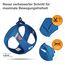 Vest Harness curli Clasp Air-Mesh Blue 2XS