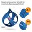 Vest Harness curli Clasp Air-Mesh Blue XS