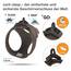 Vest Harness curli Clasp Air-Mesh Brown 2XS