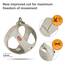 Vest Harness curli Clasp Air-Mesh Light-Tan S
