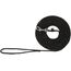 TRIXIE Schleppleine S–M, 15 m ø 5 mm in schwarz - Lange Hundeleine für Training und Outdoor - für kleine bis mittelgroße Hunde - 19771