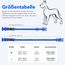 Leuchthalsband Hund(Halbleuchtend blau L), Colaseeme LED Hunde Leuchthalsband, Wasserdicht Hundehalsband Leuchtend, HundeleuchthalsbäNder Aufladbar für Pet Night Walking Safety, blau L