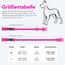Leuchthalsband Hund, Colaseeme LED Hunde Leuchthalsband, Wasserdicht Hundehalsband Leuchtend, HundeleuchthalsbäNder Aufladbar für Pet Night Walking Safety, rosa L
