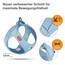 Vest Harness curli Clasp Air-Mesh Skyblue 2XS