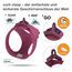 Vest Harness curli Clasp Air-Mesh Ruby XS