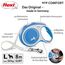 flexi® Comfort L Gurt 8 m blau, Roll-Leine für Hunde bis 50 kg