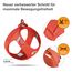 Vest Harness curli Clasp Air-Mesh Sun Orange L