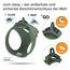 Vest Harness curli Clasp Air-Mesh Moss L