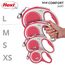 flexi® Comfort XS Gurt 3 m rot, Roll-Leine für kleine Hunde bis 12 kg. Nur 126 gr. leichte Taschenleine im Miniformat 8,2 x 13 cm, Griffgröße für 3-Finger