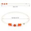 iTayga leuchthalsband Hund, USB-aufladbar und wasserdicht hundehalsband, verstellbare Länge, Sicherheitshalsband für Hunde und Katzen, 3 Modi, Orange