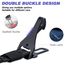 AUBELL Hunde-Sicherheitsgurt für Auto, 2er-Pack, 3-in-1, verstellbar, reflektierend, strapazierfähig, mit Clip, Hakenverschluss und Schnalle, Drehgelenk-Karabiner aus Zinklegierung, Schwarz + Schwarz