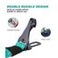 AUBELL Anschnallgurt Hund Auto,Einstellbar Haustier Auto sicherheitsgurt für Hunde, Bungee Hunde Anschnallgurt Geschirr Tether mit Clip Haken-Verschluss & Schnalle, Swivel Karabiner,Türkise