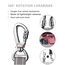 AUBELL Hunde-Sicherheitsgurt für Auto, 2er-Pack-Set, 3-in-1, verstellbar, reflektierend, Bungee, strapazierfähig, Hunde-Auto-Geschirr-Leine mit Clip-Haken-Verschluss & Schnalle, drehbarer Karabiner