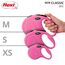 flexi® Classic S | 5m Seil Roll-Leine für kleine Hunde bis 12 kg | Pink | ausziehbare Hundeleine | Gewicht 160.4 g | Maße 9.6 x 16.2 cm