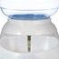 Amazon Basics Futter- und Wasserspender für Haustiere, Tränke, 3.8 liters, Größe S, Transparent, Hunde und Katzen, 1 Einheit