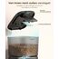 oneisall 3.5L Futterautomat Katze, WiFi Intelligenter Katzenfutter Automat, APP-Steuerung, 1-12 Mahlzeiten pro Tag, Futterspender für Katzen/Hunde, mit Edelstahlnapf (Schwarz)