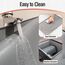Conlun Hunde Futtermatte Katzen Futtermatte, Rutschfestes Design, 100% wasserdichte Haustierfutter Matte, erhöhter Rand,um EIN Auslaufen von Wasser oder Lebensmitteln zu vermeiden, spülmaschinenfest