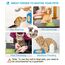Lesipee Leckmatte Hund, 2 Stück, Schleckmatte Hund mit Silikonspatel und Bürste, Angstlinderung, Hundespielzeug, Futtermatte für Butter, Joghurt, Fellpflege & Klauenpflege, BPA-frei