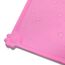 Joytale Silikon-Futtermatte für Hunde, rutschfeste wasserdichte Futtermatte mit erhöhtem Rand für Hunde und Katzen,47 x 30cm, Rosa