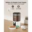 Anykuu Futterautomat Katze & Hund 4L Pet Feeder Cat mit Timer & Portionskontrolle 1-6 Mahlzeiten pro Tag Trockenfutterspender Hunde mit 10s Aufnahmefunktion für Kleine/Mittlere Haustiere