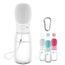 COTOP Hundetrinkflasche für Unterwegs, Tragbare Trinkflasche Hund 550ml, BPA-frei Wasserflasche Hunde to go, Reise Trinknapf für Hunde Klein, Auslaufsicher Wasserspender Pet Outdoor (weiß)