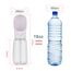 Trinkflasche für Hunde, Wasserspender, Pet, Antibakteriell, für Hundefutter, Reisebecher, Trinkflaschen-Napf, zum Trinken im Freien, Tasse+Hundefutter, 550 ml