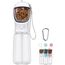 Trinkflasche für Hunde, Wasserspender, Pet, Antibakteriell, für Hundefutter, Reisebecher, Trinkflaschen-Napf, zum Trinken im Freien, Tasse+Hundefutter, 550 ml