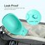 COTOP Tragbare Hund Wasserflasche für Unterwegs, 350ml Haustier Wasserspender Antibakterielle Auslaufsicher Hund Katze Reisen Trinken Flasche Schüssel, Pet Outdoor Trinkbecher (blau)