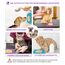 Leckmatte für Hunde und Katzen mit Saugnäpfen, langsames Füttern, Lecken für Angstzustände, Hundespielzeug, Fütterungsmatte für Butter, Joghurt, Erdnuss, Haustier-Badetrainingsmatte, 20 * 20cm