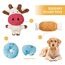 Toozey Hundespielzeug Kleine Hunde - 7 Stück Welpenspielzeug - Langlebiges Kauspielzeug und Quietschspielzeug Intelligenz - Naturbaumwolle und Ungiftig
