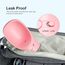 COTOP Tragbare Hund Wasserflasche für Unterwegs, 350ml Haustier Wasserspender Antibakterielle Auslaufsicher Hund Katze Reisen Trinken Flasche Schüssel, Pet Outdoor Trinkbecher (pink)