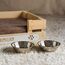 LAUBLUST Zusatzschalen für Futterstation Größe L - 2er Set, Fressnäpfe Edelstahl | ca. 18 x 5 cm, 2 x 0,75l