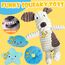 Speedy Panther 10 Stück Welpen Spielzeug Set - Plüsch Hundespielzeug mit Quietscher, Kauspielzeug & Ball für Kleine Hunde - Zahnpflege Welpenspielzeug & Zubehör für Junghunde