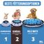 PET ARENA Schnüffelteppich Hund – Schnüffelmatte zur Förderung Beste Materialien - extrem widerstandsfähiges Intelligenzspielzeug für Hunde - größenverstellbar und waschbar