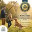 HUND IST KÖNIG Reizangel für Hunde - Profi Hundeangel für ultimativen Spielspaß & körperliche Auslastung - inkl. 2 Tauen + Ersatzseil + eBook - robust & leicht, für große & kleine Fellnasen