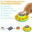 Dufuso Hundespielzeug Intelligenz, Hunde intelligenzspielzeug für Hunde Kleine/mittlere/große Hunde Spielzeug intelligent-Stufe 2 (mittel)