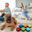 Buzzer mit Aufnahmefunktion, Intelligenzspielzeug für Hunde, Haustier Talking Training Antwort Buzzer, 30 Sekunden Aufnahme &Wiedergabe (6 Stück)