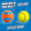 Chuckit! CH170501 Ultra Ball XXLarge 1-er Pack, Multi, XXL, 4-Inch, 1-Pack