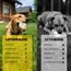 Fida Hundeseilspielzeug für große Hunde, 4 Set, unzerstörbares Hundespielzeug zum Tauziehen, 100% natürliche Baumwolle, Kauspielzeug für Langeweile, Ziehen, Zahnreinigung