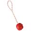 TRIXIE 33482 Ball am Seil, Naturgummi, schwimmt, ø 7/35 cm, farblich Sortiert (Packung mit 2)