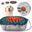 PET ARENA Schnüffelteppich Hund – Verstellbares, interaktives Puzzle-Spielzeug für große und kleine Rassen, langsames Füttern, für geistige Stimulation & Stressabbau, fördert natürliche