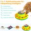 Dufuso Hundespielzeug Intelligenz, Hunde intelligenzspielzeug für Hunde Große/mittlere/Kleine Hunde Spielzeug intelligent-Stufe 2 (mittel)