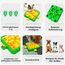 Dufuso Hundespielzeug Intelligenz, Intelligenzspielzeug für Hunde Große/mittlere/Kleine Hunde Spielzeug intelligent Hund intelligenzspielzeug-Stufe 3 (schwierig)