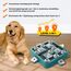 Dufuso Hundespielzeug Intelligenz, Intelligenzspielzeug für Hunde Große/mittlere/Kleine Hunde Spielzeug intelligent Hund intelligenzspielzeug-Stufe 3 -Blau und Weiß