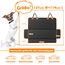 JOEJOY Hundedecke Auto Rückbank, Hundeschutz Auto Rückbank Kratzfeste und Wasserabweisende, Autoschondecke Hund Rücksitz, Rücksitzschoner Hund, 137 x 120 cm Schwarz
