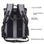 Morpilot Katzenrucksack, Hunderucksack für Katzen und Hunde Welpen, Atmungsaktive und Faltbare Haustier Rucksack mit Transparentes Fenster und Anti-offener Reißverschluss